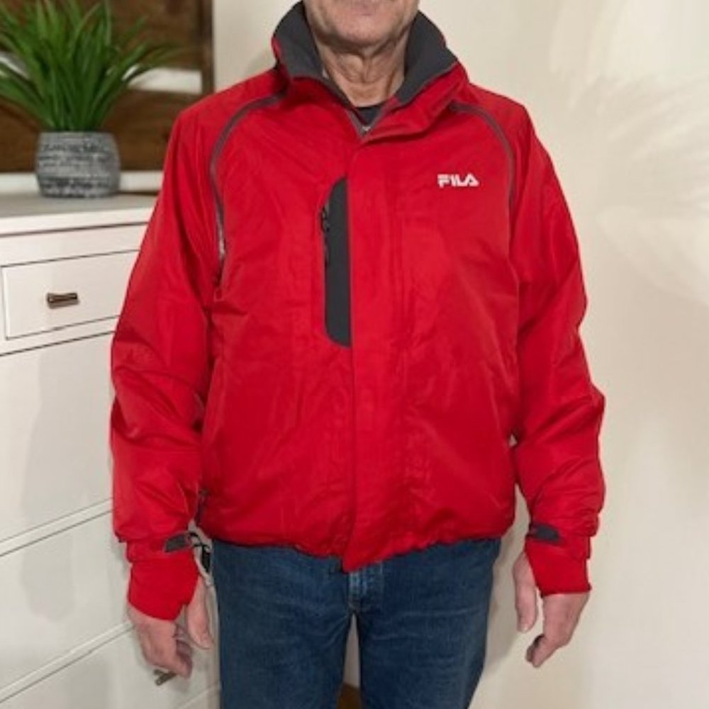 Men's Fila "FISI" Ski Jacket, size large